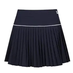 Chân Váy Nữ Fila Tennis Pleated Skirt FS2SKG3351F-INA Màu Xanh Navy Size S