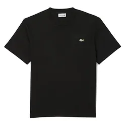 Áo Thun Nam Lacoste Heavy Jersey Embroidered Signature T-shirt  TH5492 - 031 Màu Đen Size 6