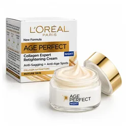 Kem Dưỡng Da Ban Đêm L'Oreal Paris Age Perfect Collagen Expert Night Cream 50ml