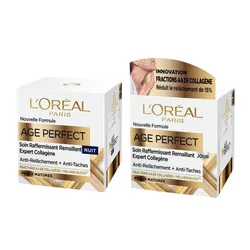 Set Kem Dưỡng Da Ban Ngày Và Ban Đêm L'Oreal Paris Age Perfect Day And Night 2 Món