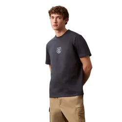 Áo Thun Nam Calvin Klein CK Embroiere Shiel Crewneck T-Shirt 4RB828G-410 Màu Đen Xám Size S
