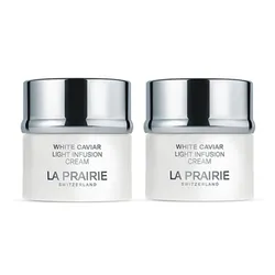 Combo Kem Dưỡng Da La Prairie White Caviar Light Infusion Cream 5ml x 2