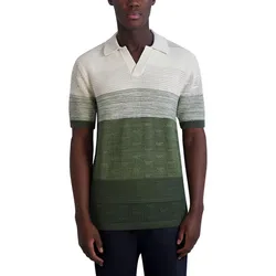 Áo Polo Nam Karl Lagerfeld Color Block Sweater S4239 - OW1 Màu Xanh Trắng Size S