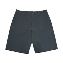 Quần Short Nam Calvin Klein CK 9 Inch Stretch Tech Short Asphalt 40QM613 023 Màu Xám Chì Size 29