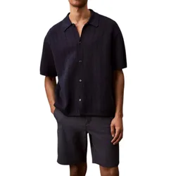 Quần Short Nam Calvin Klein CK 9" Stretch Tech Short 40QM613 - 415 Màu Xám Than Size 29