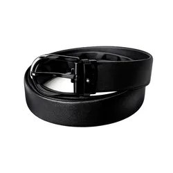 Thắt Lưng Nam Montblanc Leather Belt 30mm Màu Đen