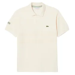 Áo Polo Nam Lacoste Men's Shirt L.12.12 Classic Fit Made In France PH9760-XFJ Màu Trắng Ngà&nbsp;Size 5