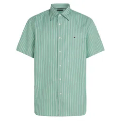 Áo Sơ Mi Nam Tommy Hilfiger Men's Cotton Shirt MW0MW39161_0CD Màu Kẻ Sọc Xanh Size M
