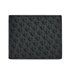 Ví Nam Calvin Klein CK Wallet LV04G1066G_UB1 Màu Đen Họa Tiết