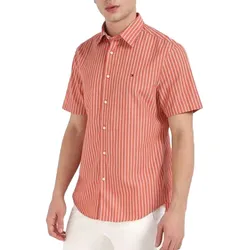 Áo Sơ Mi Nam Tommy Hilfiger MW0MW39161_0DM Màu Cam Size S
