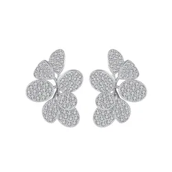 Khuyên Tai Nữ Kya Jewel Forest Melody KISE0006 Màu Bạc