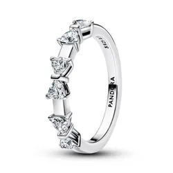 Nhẫn Nữ Pandora Timeless Bow Station 194233C01 Màu Bạc Size 52
