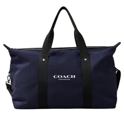 Túi Xách Tay Nam Coach Black Weekender Travel Gym Duffle Bag Màu Xanh Navy