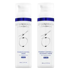 Combo Kem Dưỡng Giảm Nám Zo Skin Health Pigment Control + Pigment Control Blending Crème (2 x 80ml)