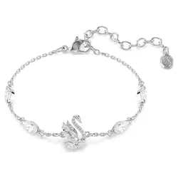 Vòng Đeo Tay Nữ Swarovski Swan Bracelet 5758682 Màu Bạc