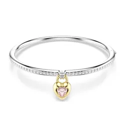 Vòng Đeo Tay Nữ Swarovski Idyllia Bangle 5737267 Màu Bạc/Vàng