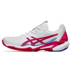 Giày Tennis/Pickleball Nữ Asics Solution Speed FF 3.0 White/Bright Rose 1042A250-103 Màu Trắng Size 37.5