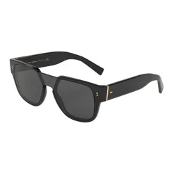 Kính Mát Nam Dolce & Gabbana DG4356 50187 Sunglasses Màu Đen
