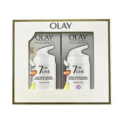 Set Kem Dưỡng Da Ngày Và Đêm Olay Total Effects 7in1 Day & Night  (2 x 37ml)