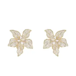 Khuyên Tai Nữ Kya Jewel Sunlit Blossom KE20 Màu Vàng/Trắng