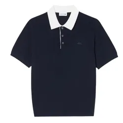 Áo Polo Lacoste Regular Fit Navy Blue PH943E 166 Màu Xanh Đen Size 3