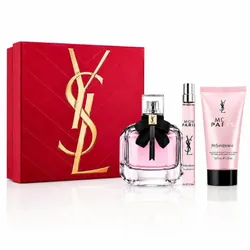 Set Nước Hoa Nữ Yves Saint Laurent Mon Paris EDP Gift Set 3 Món