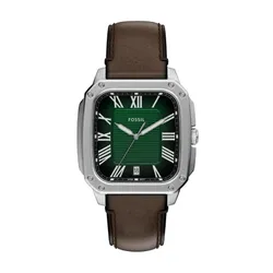 Đồng Hồ Nam Fossil&nbsp;Crosby 42 mm Three-Hand Brown Leather Watch FS6150 Màu Nâu
