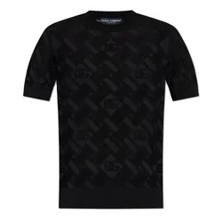 Áo Phông Nam Dolce & Gabbana D&G GXX03T JB80C N0000 Tshirt Màu Đen Size 50