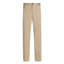 Quần Kaki Dolce & Gabbana D&G Black Khaki Pants With Front Pockets GP19VTFUFJ9M0263 Màu Be Size 48