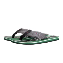 Dép Xỏ Ngón Nam Tommy Hilfiger Logo Patch Flip-Flops Màu Xanh Size 39