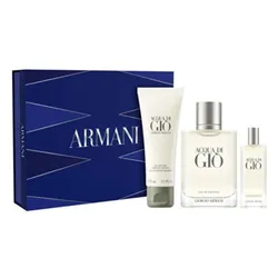 Set Nước Hoa Nam Giorgio Armani Acqua Di Giò EDT 3Pcs Gift Set 3 Món