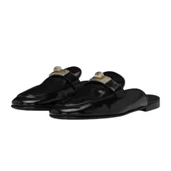 Giày Sục Nam Dolce & Gabbana D&G Men's Black A80438AQ23780999 Màu Đen Size 41.5