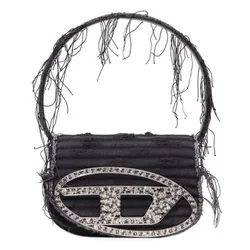 Túi Đeo Vai Nữ Diesel 1DR Iconic X08396P6319 Shoulder Bag Màu Đen