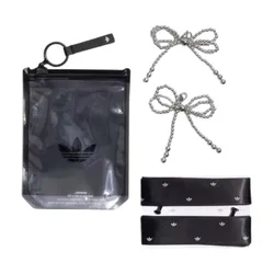 Charm Phụ Kiện Adidas Oribbon 2 Dây KC3601 Màu Đen