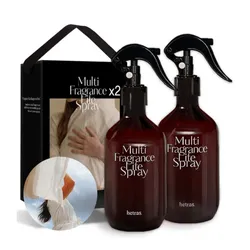 Set Xịt Thơm Đa Năng Hetras Multi Fragrance Life Spray Pure Laundry (300ml x 2)