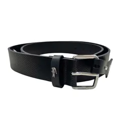 Thắt Lưng Nam Lacoste Men's Leather Belt RC3016 000 Màu Đen Size 90