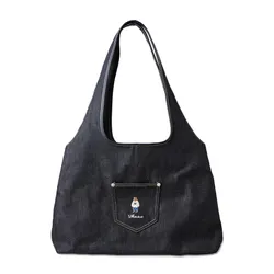 Túi Đeo Vai Nữ Whoau Steve Denim Shoulder Bag WHBGG3821A Indigo Màu Xanh Đen