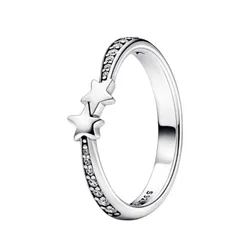 Nhẫn Nữ Pandora Shooting Stars Sparkling Ring 192365C01 Màu Bạc Size 50
