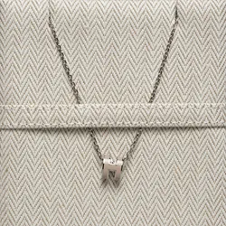 Dây Chuyền Nữ Hermès Mini Pop H Necklace In Marron Glace PHW Màu Nâu Hạt Dẻ