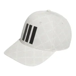 Mũ Adidas 3-Stripe Tour Hat With Houndstooth Pattern Alumina KB0503 Màu Trắng Size OSFM