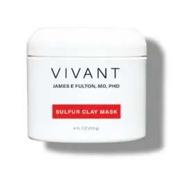 Mặt Nạ Đất Sét Ngăn Mụn Và Thải Độc Cho Da Vivant Sulfur Clay Mask 113g