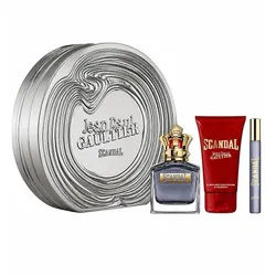 Set Nước Hoa Nam Jean Paul Gaultier Scandal Pour Homme EDT 3 Món