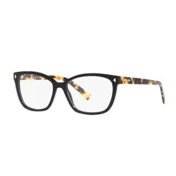 Kính Mắt Cận Prada Eyeglasses PR 15ZV 3891O1 Màu Đen/Vàng