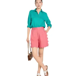 Quần Short Nữ F2 Fashion & Freedom A Touch Of Effortless Elegance QS62-H-S-0325 Màu Hồng Size S