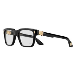 Kính Mắt Cận Chrome Hearts Halllamanass Black / 18k Gold Plated Màu Đen