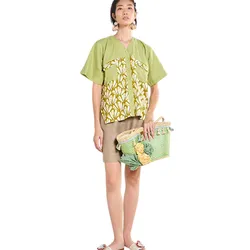 Quần Short Nữ F2 Fashion & Freedom Tender Drit QS100-BE-S-0622 Màu Be Size S