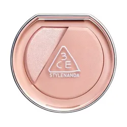 Phấn Má Hồng Kèm Bắt Sáng 3CE Blushlighter Beige Hour Màu Hồng Nude
