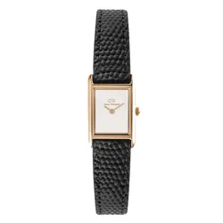 Đồng Hồ Nữ Daniel Wellington Bound Mini Black Lizard White DW00100907 Màu Đen/ Vàng Hồng