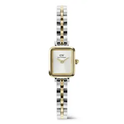 Đồng Hồ Nữ Daniel Wellington Quadro Mini Arch 3-Link Two Tone DW00100925 Màu Vàng - Bạc