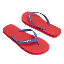 Dép Nam Dsquared2 FFW000117200001M340 Màu Đỏ Xanh Size 40